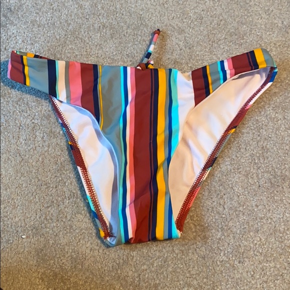 Other - Striped bikini bottoms